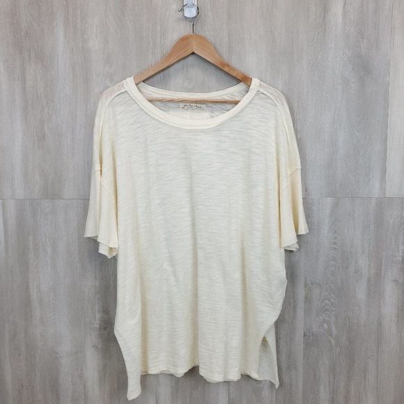 #22 Free People Peace It Up Tee F-0157 - Picture 4 of 11